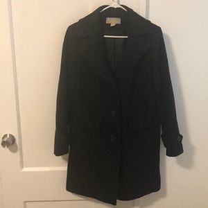 Black Michael Kors Pea Coat - Like New!